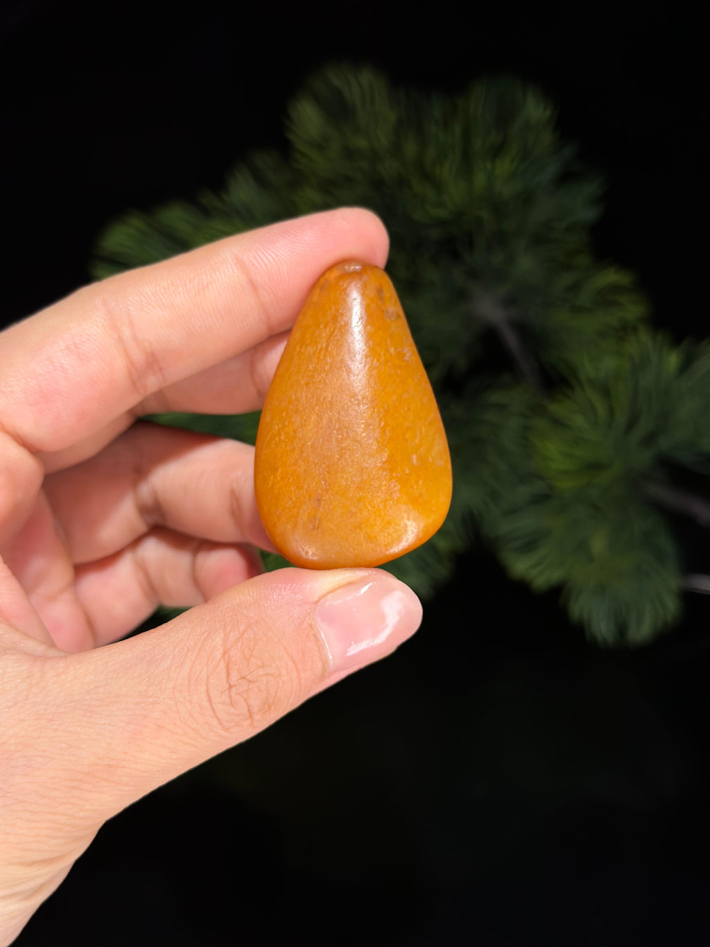 新疆和田玉珍品黄沁挂件籽（yc506896）