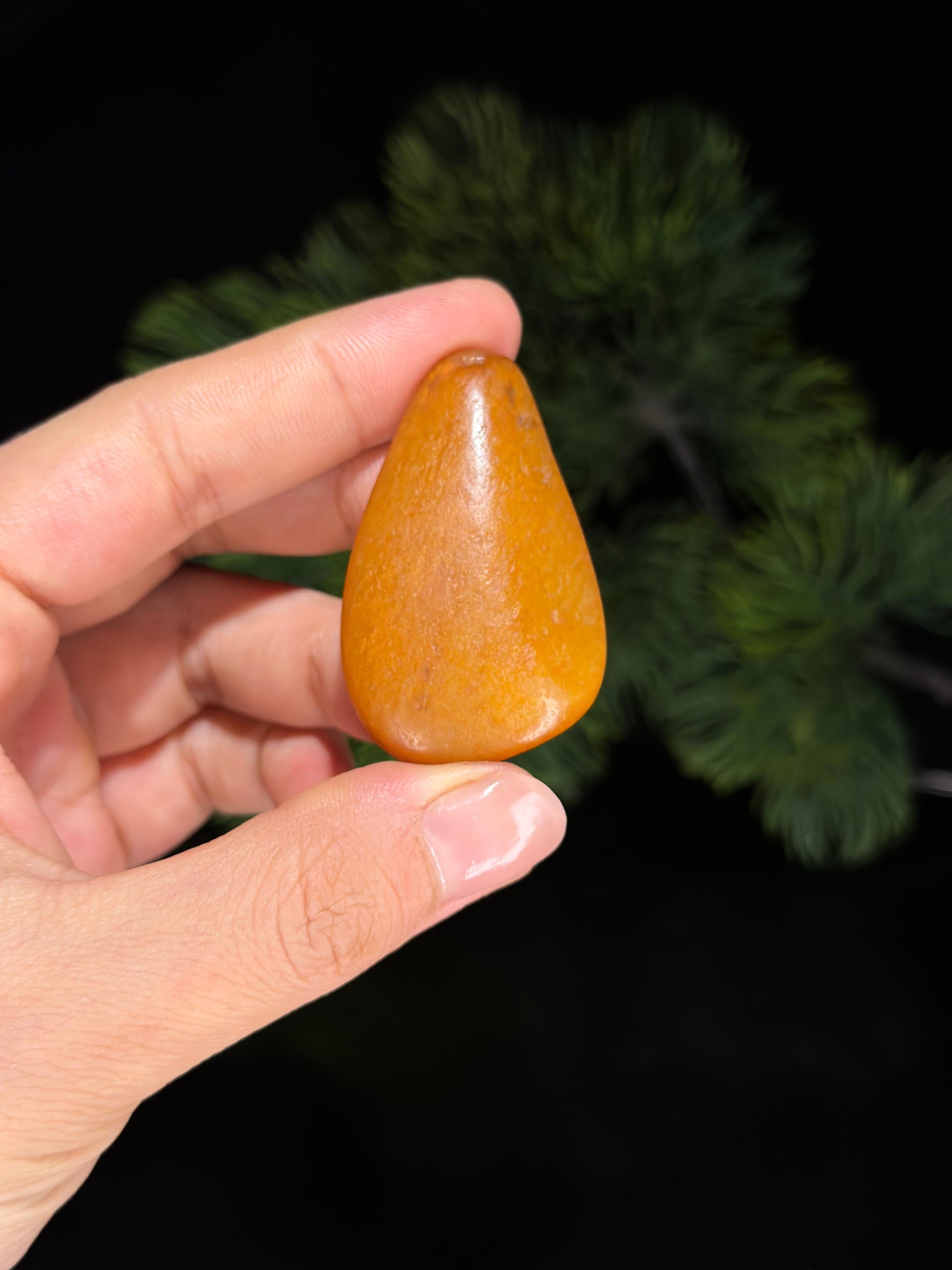 新疆和田玉珍品黄沁挂件籽（yc506896）
