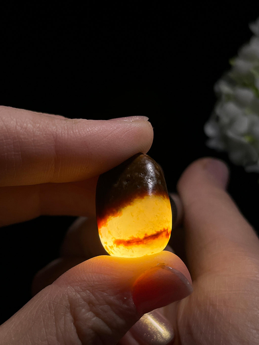 新疆和田玉红沁皮籽料原石（yc263813）