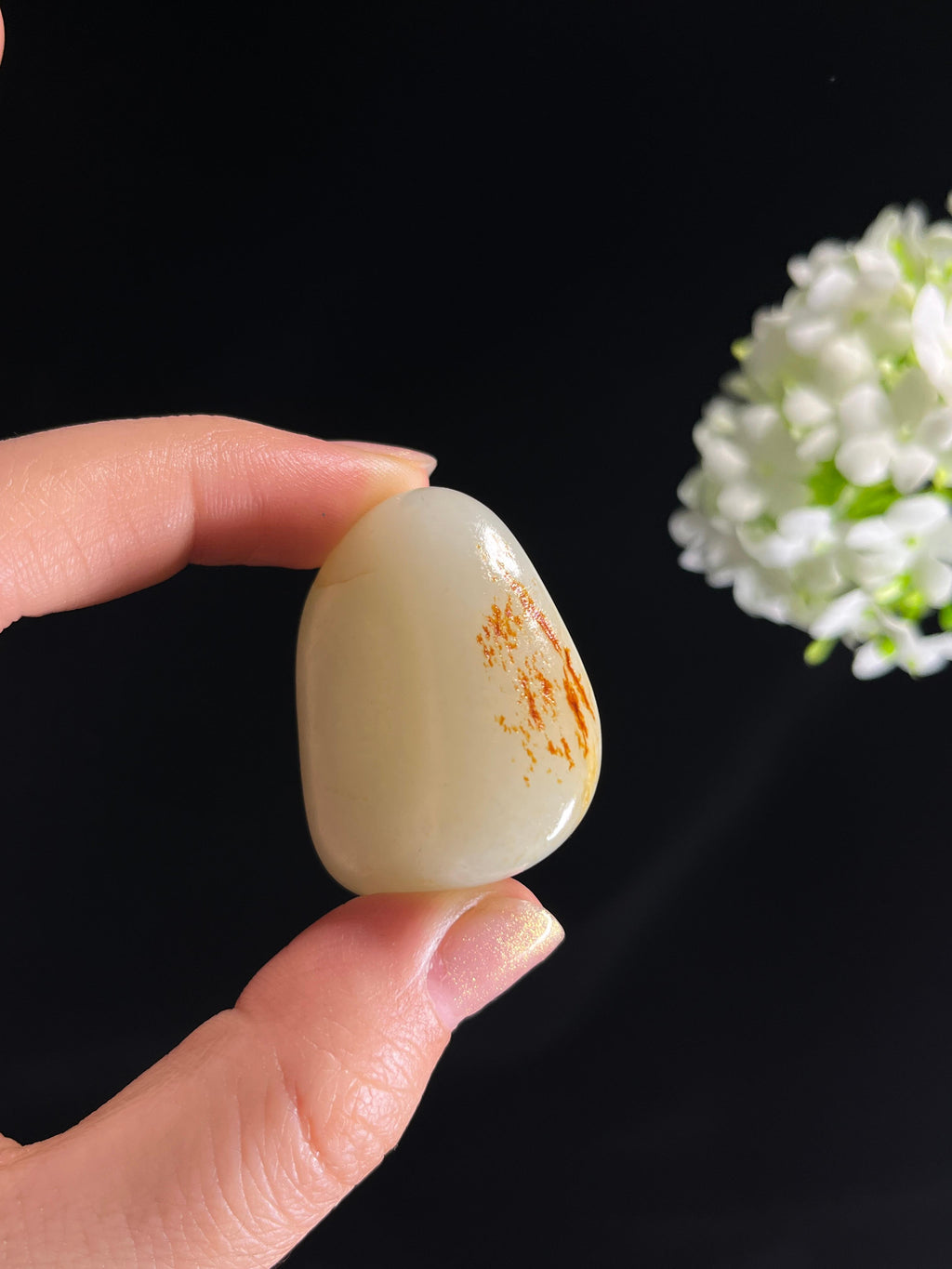 和田玉聚红皮“金霞凝脂”籽料原石（yc275152）