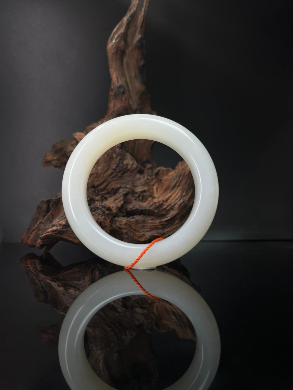 和田白玉手镯（54.5卡）（yc241382）