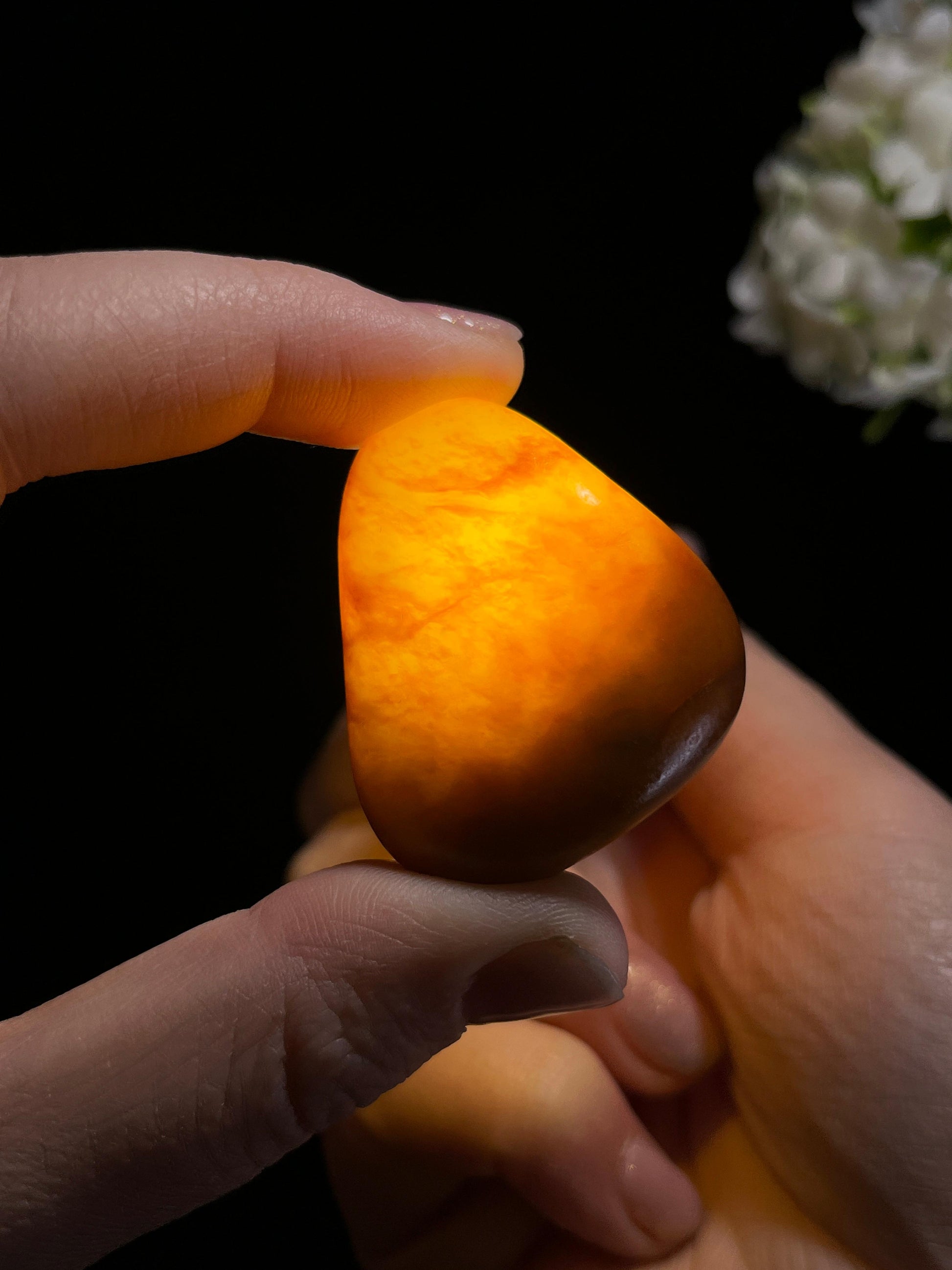 和田玉黄沁籽料原石（yc264600）