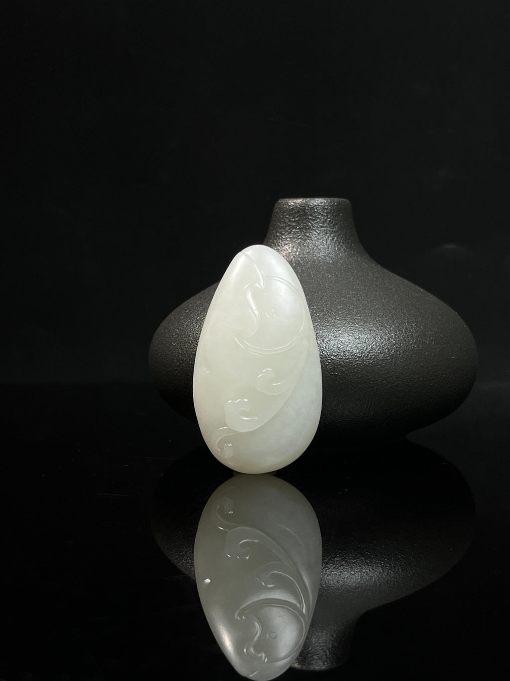 新疆和田玉白玉观音挂件（yc239981）