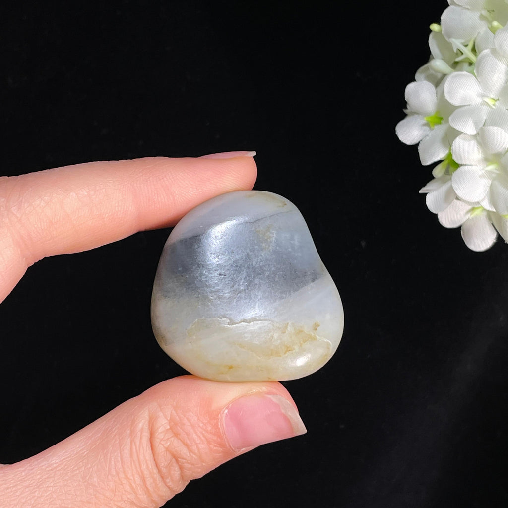和田玉“云开见月”青花洒金皮籽料（yc415098）