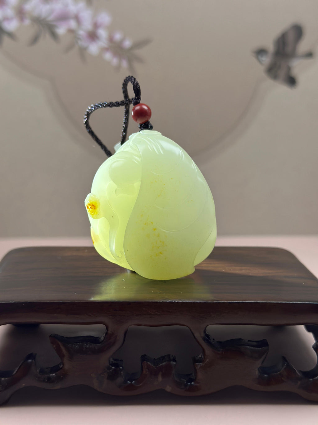 臻品新疆和田玉白玉籽料福袋挂件（yc766559）