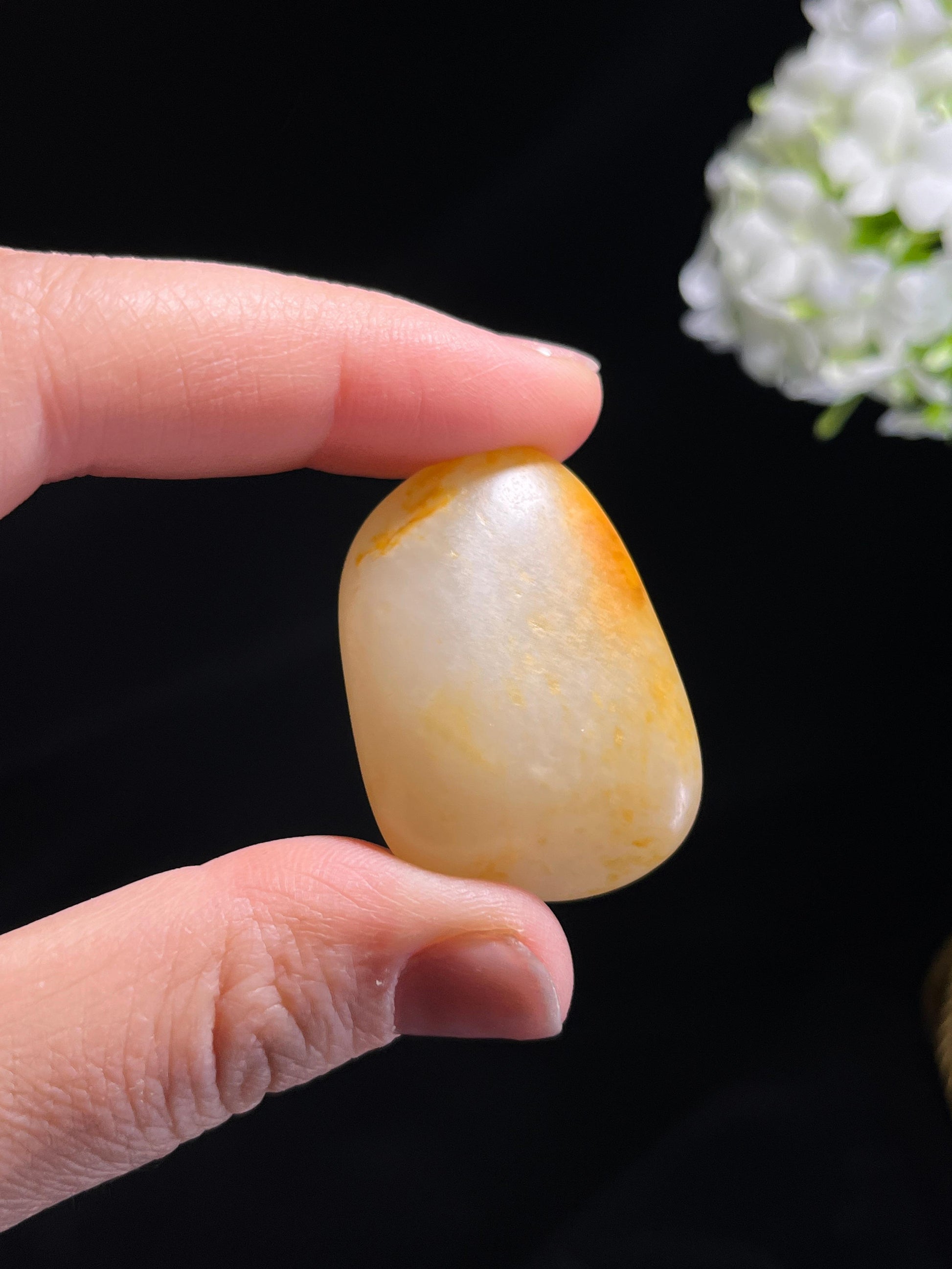 和田玉洒金皮籽料原石（yc264595）