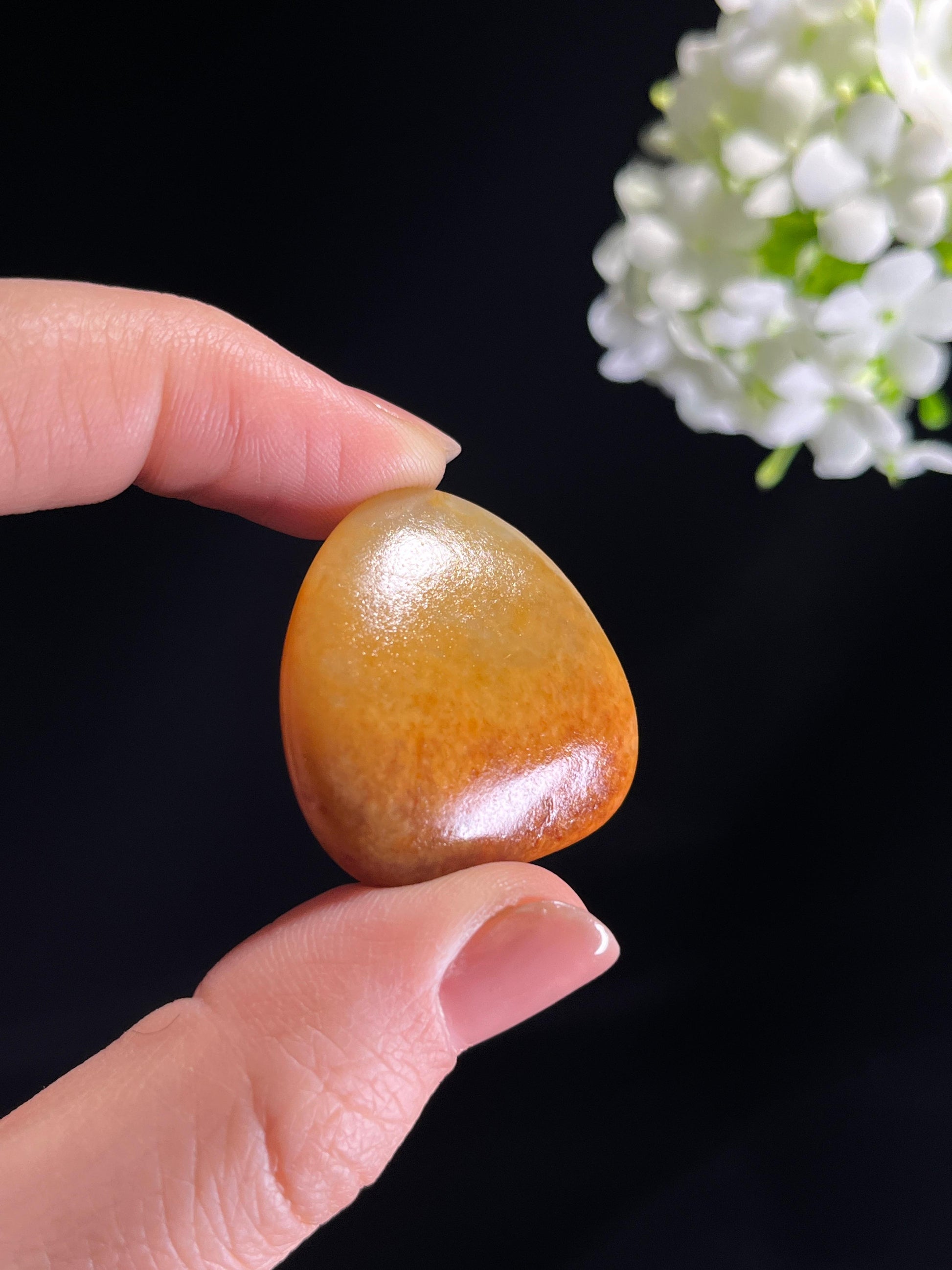 新疆天然和田玉“蜜蜡凝心”金包银籽料原石（yc276821）