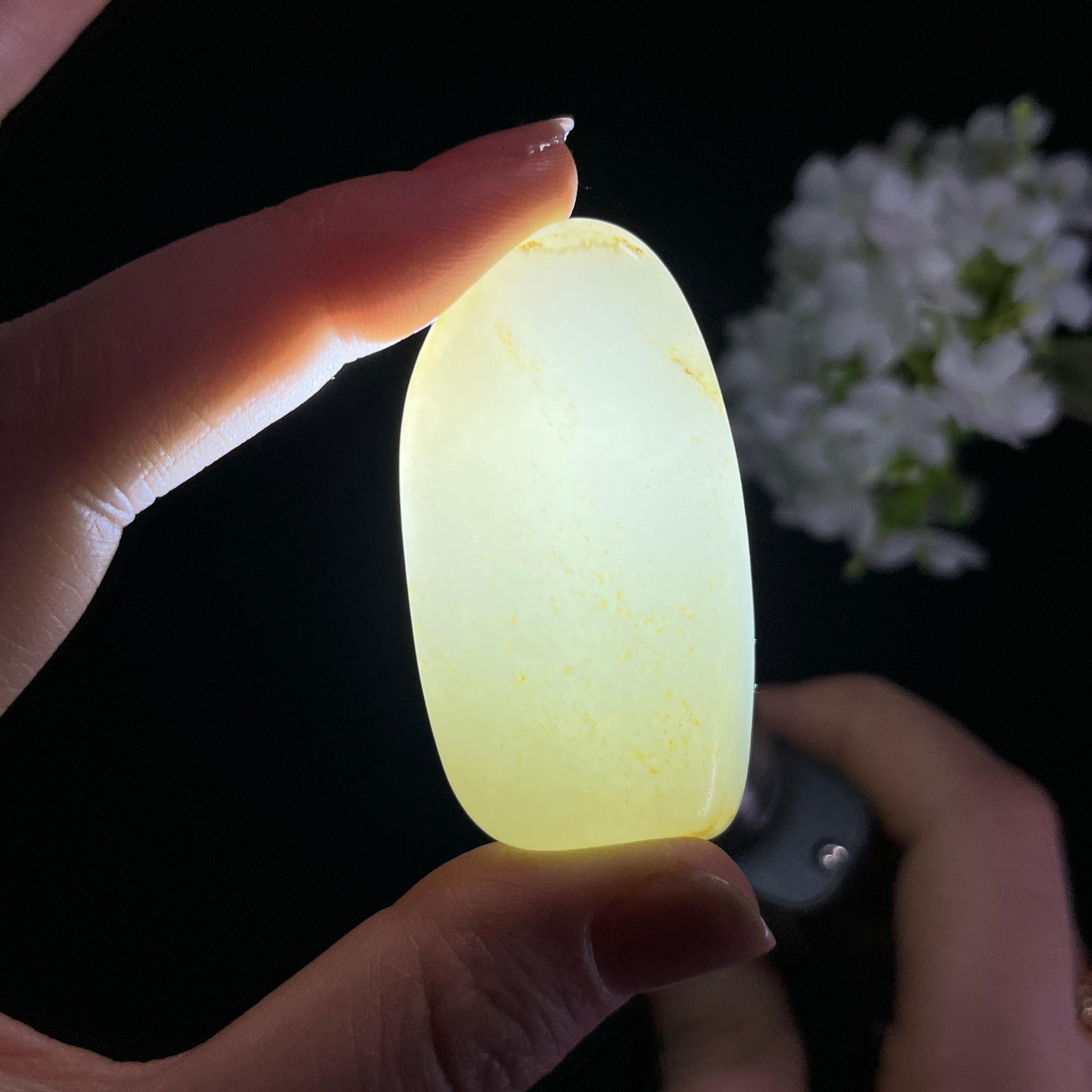 新疆天然和田玉“玉璞金纱”洒金皮籽料原石（yc281573）
