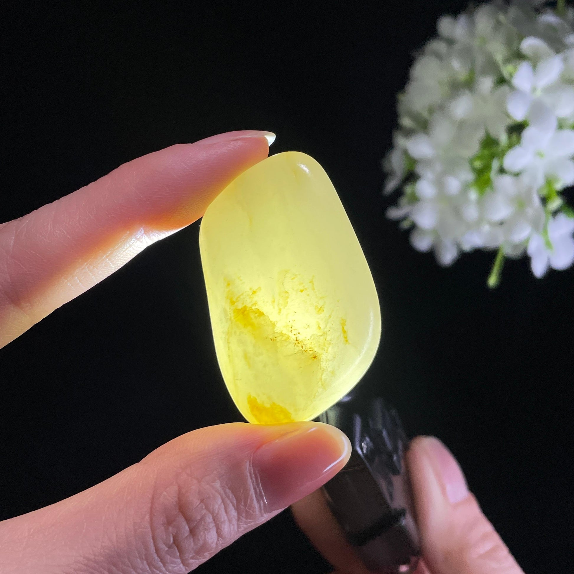和田玉“玉上秋毫”白玉洒金皮籽料（yc422499）