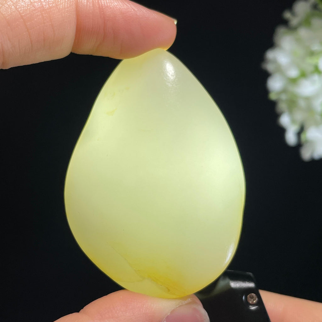 新疆和田玉“月润凝脂”白玉淡洒金皮籽料（yc440968）