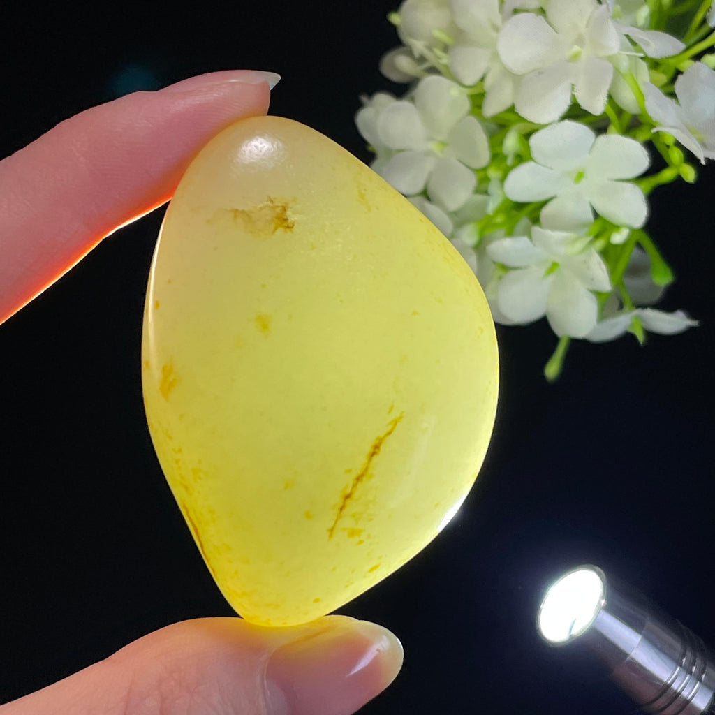 和田玉白玉“暖玉生金”洒金皮籽料（yc337341）