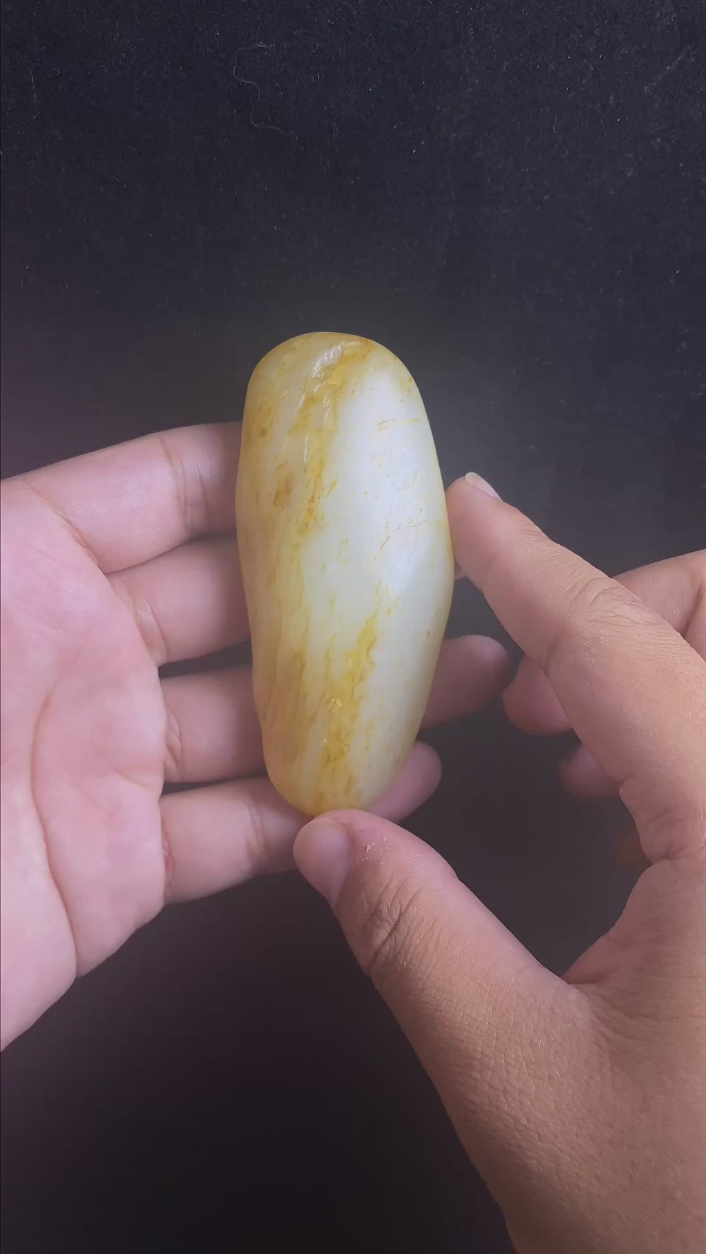 和田玉洒金皮籽料手把（yc196558）